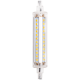 Lámpara (bombilla) de led lineal R7s 118mm 8,5W 1000lm tono  de luz 3000K ó 4000K (a elegir) Elecman